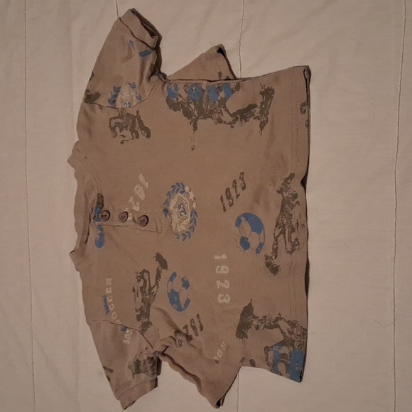 Single item: Petit Lem Tan & Blue Clothing - Picture 3 of 9